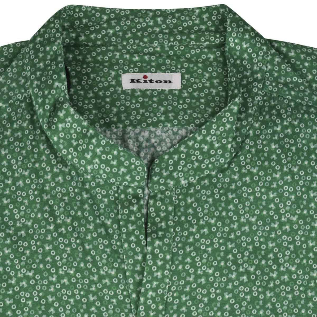KITON Multicolor Cotton Corean Shirt