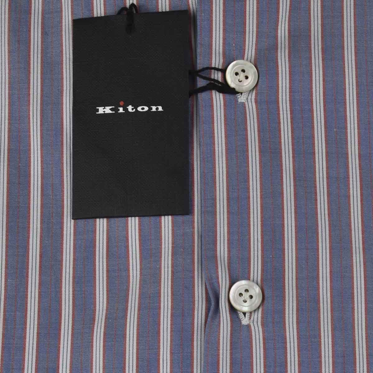 Kiton KITON Multicolor Cotton Shirt Multicolor 001