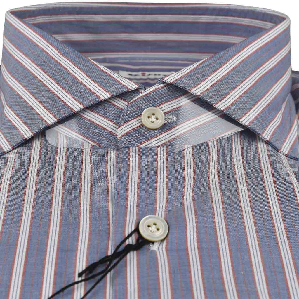 KITON Multicolor Cotton Shirt