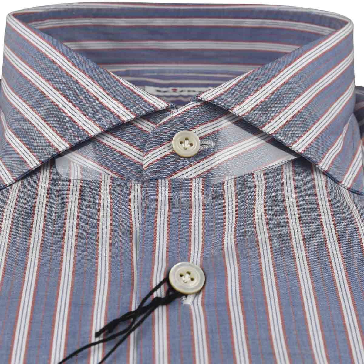 KITON Multicolor Cotton Shirt