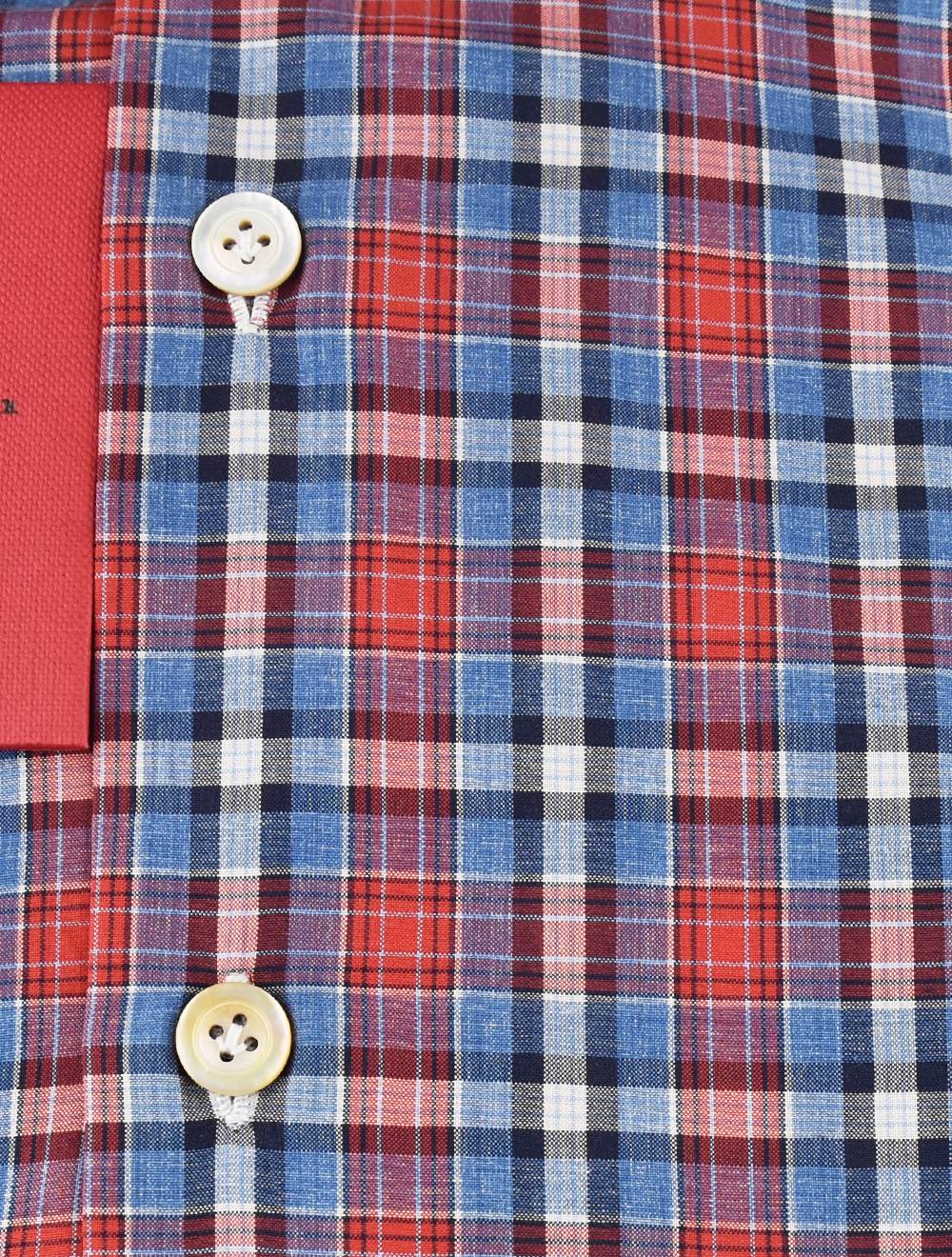 Kiton Multicolor Cotton Shirt