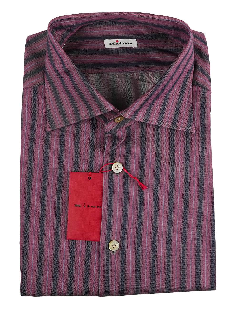 Kiton Kiton Multicolor Cotton Shirt Multicolor 000