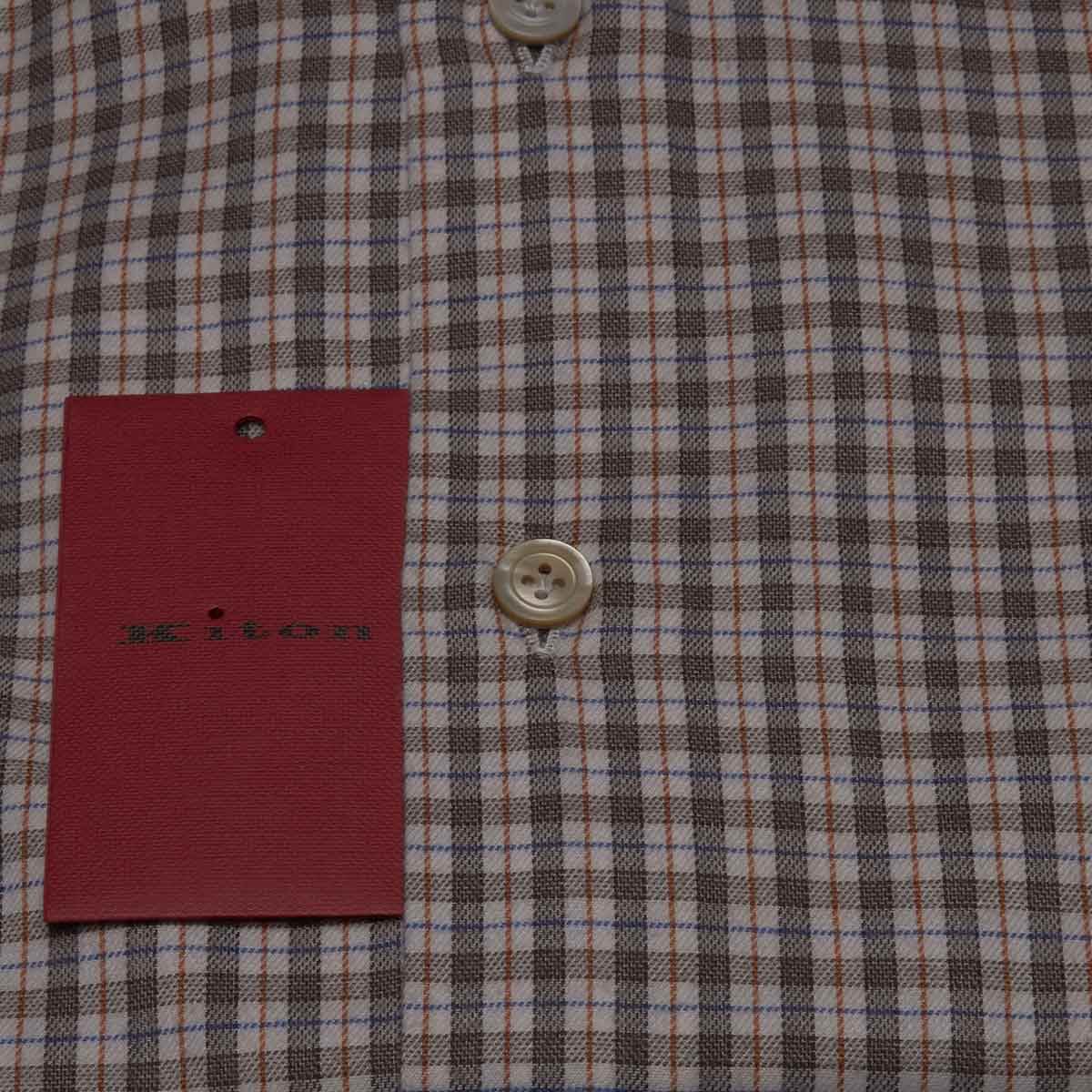 KITON Multicolor Cotton Shirt