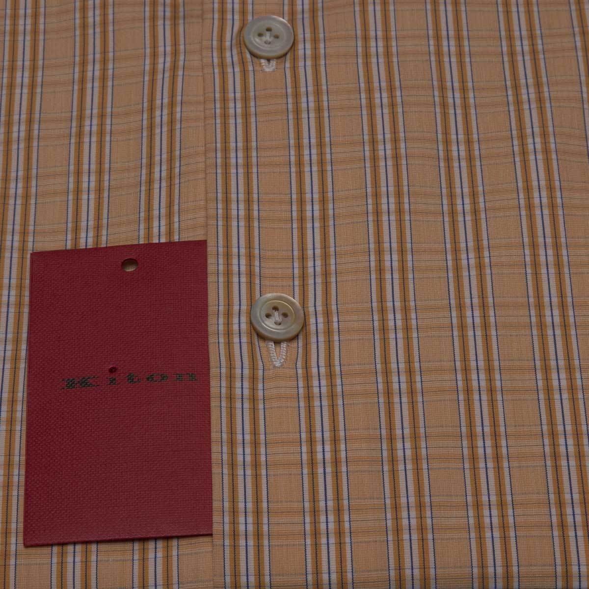 KITON Multicolor Cotton Shirt