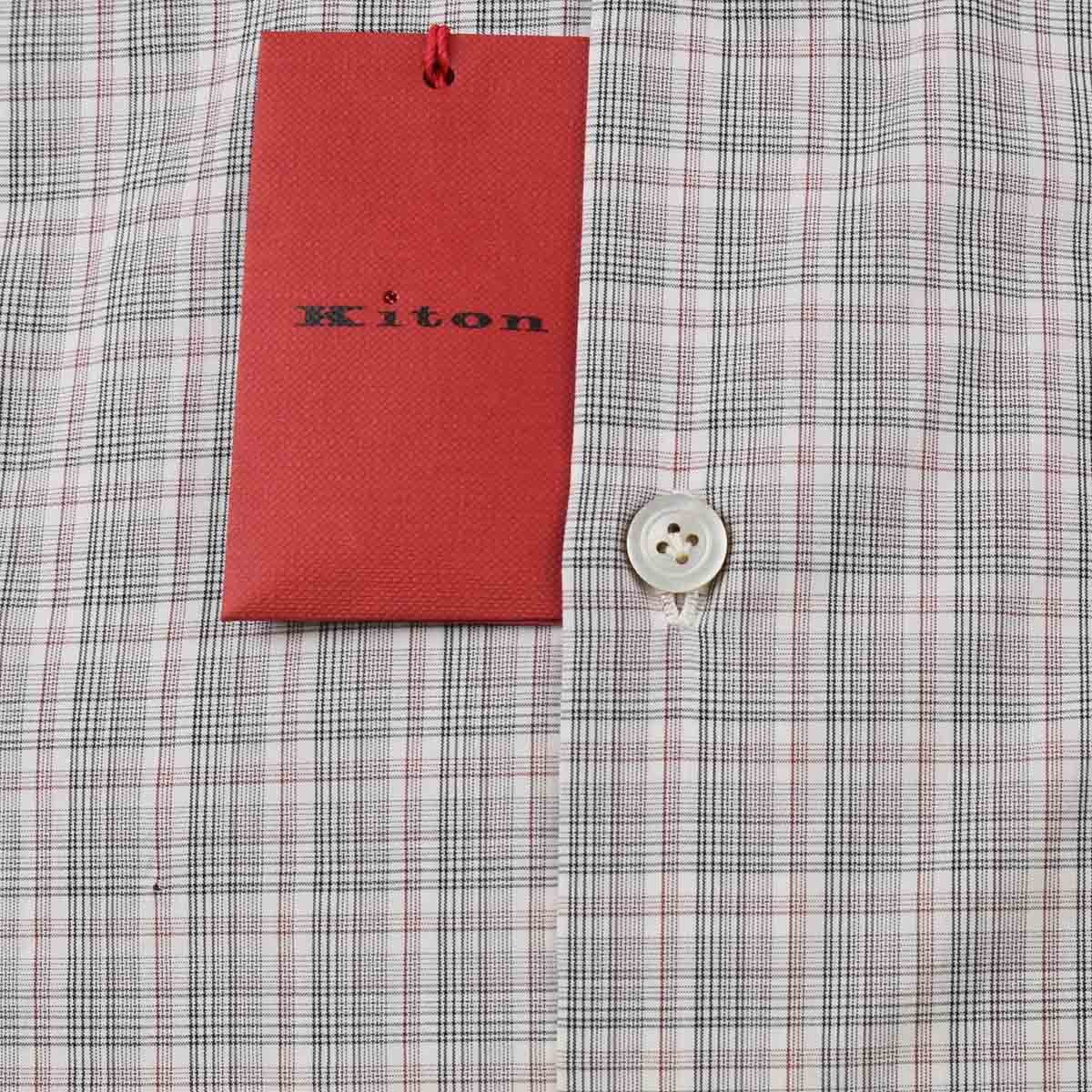 Kiton Kiton Multicolor Cotton Shirt Multicolor 001