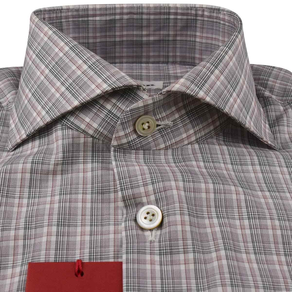 Kiton Multicolor Cotton Shirt