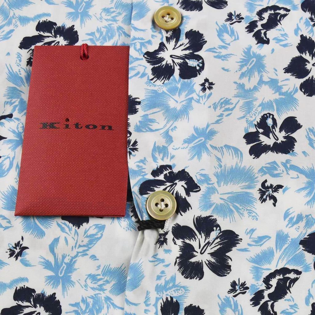 Kiton Kiton Multicolor Cotton Shirt Multicolor 001