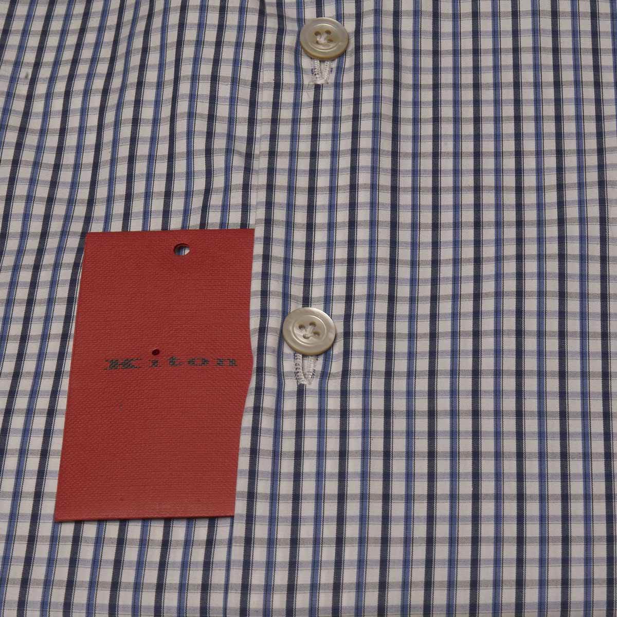 Kiton Multicolor Cotton Shirt