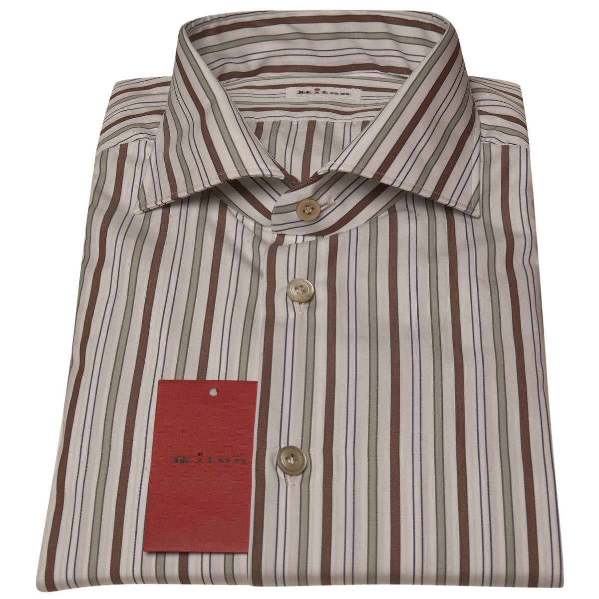 Kiton Kiton Multicolor Cotton Shirt Multicolor 000