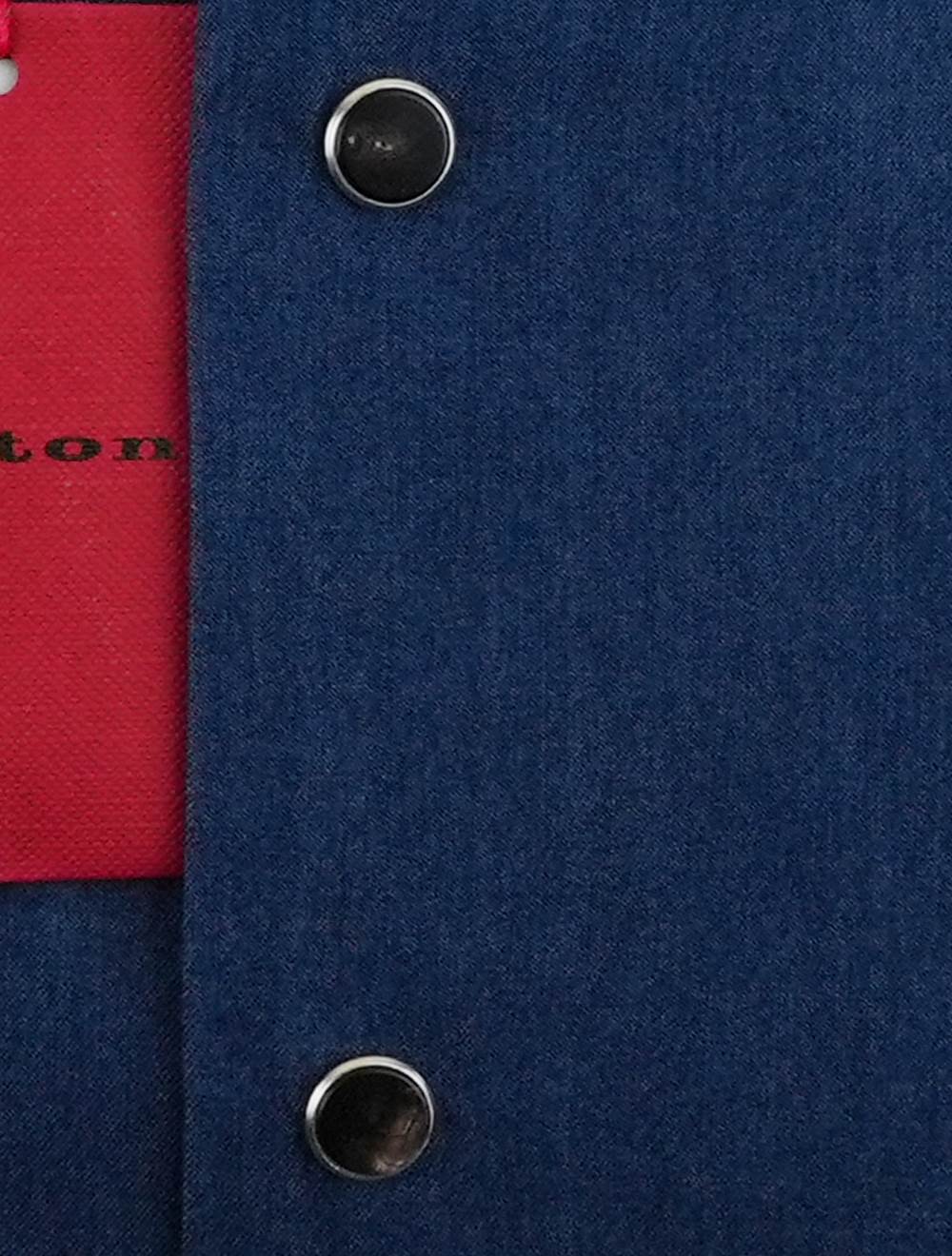 Kiton Kiton Blue Cotton Shirt Blue 001