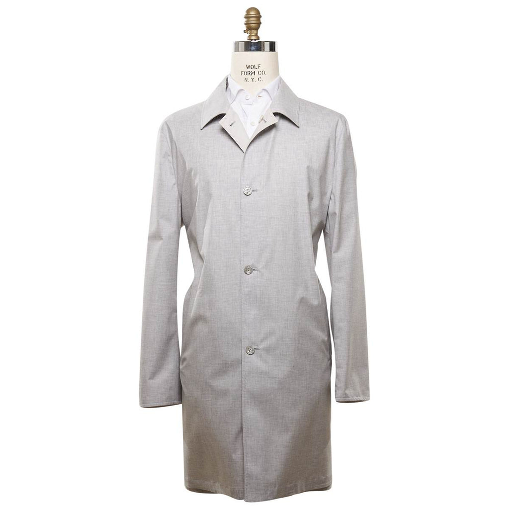 Kiton KITON Gray Cashmere Coat Gray 000