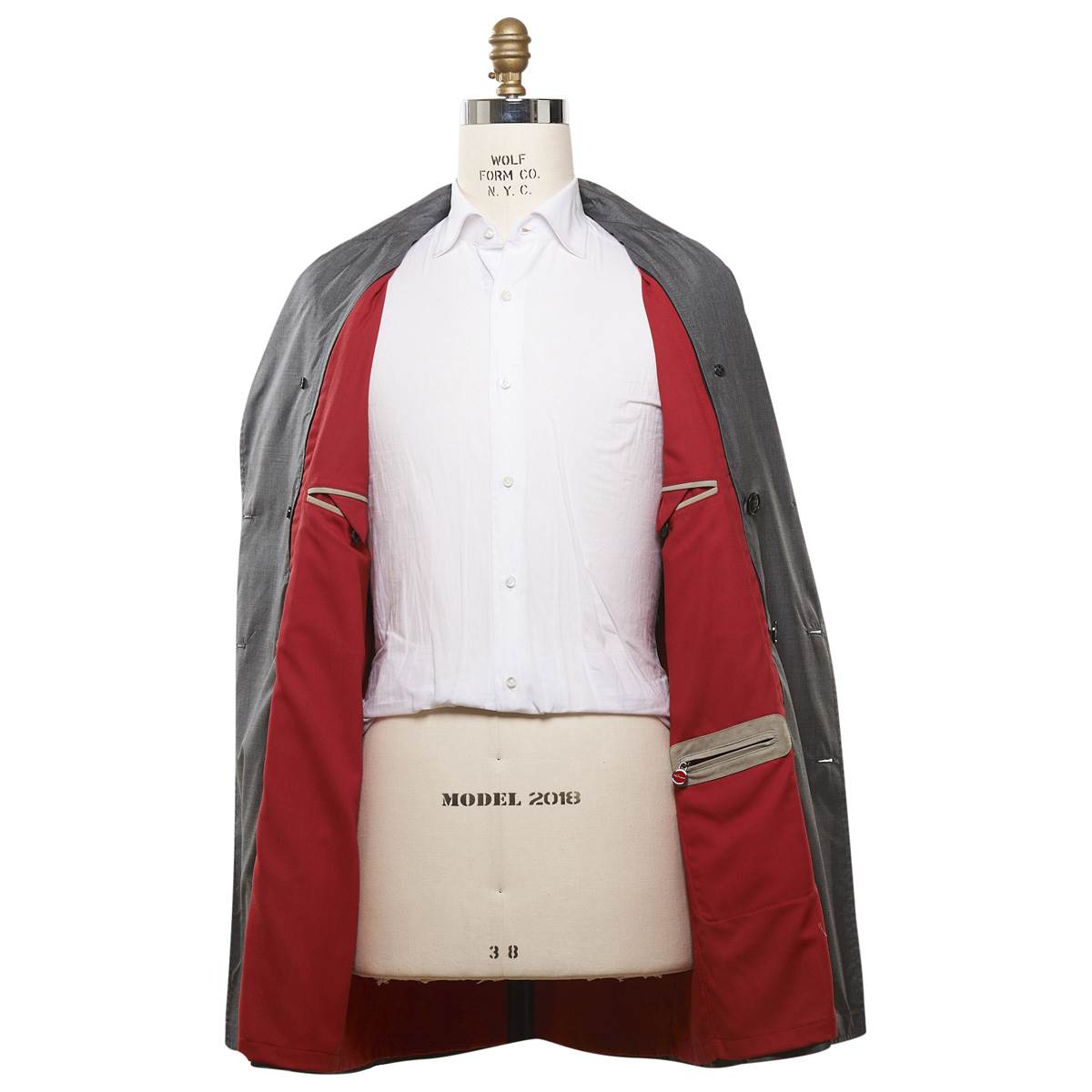 KITON Dark Gray Coat