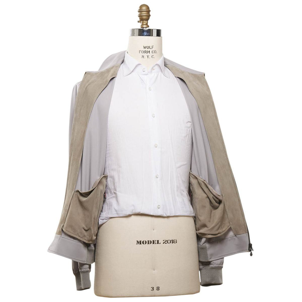 KITON Gray Wool Pa Ea Coat