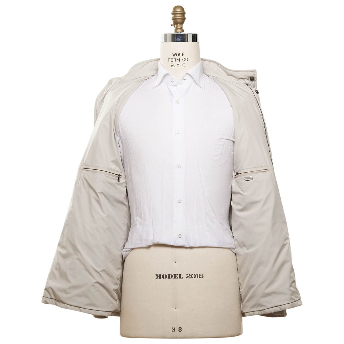 KITON Beige Pl Coat