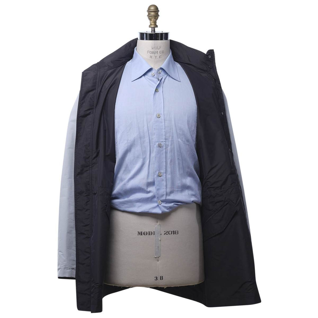 KITON Gray Cotton Pa Coat