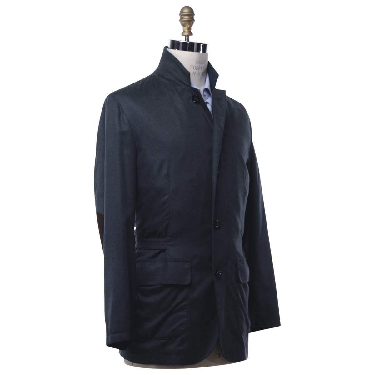 KITON Green Cashmere Coat
