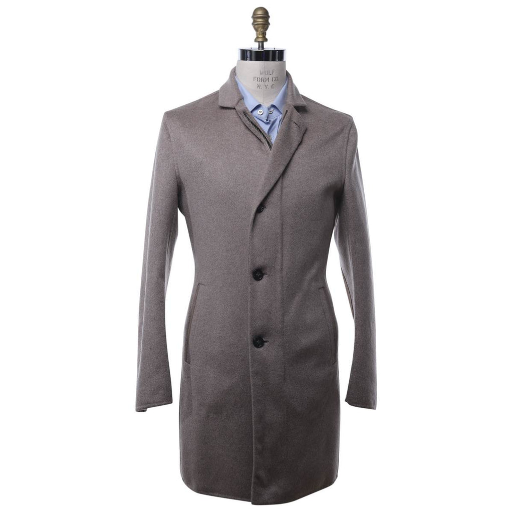 KITON Beige Cashmere Coat
