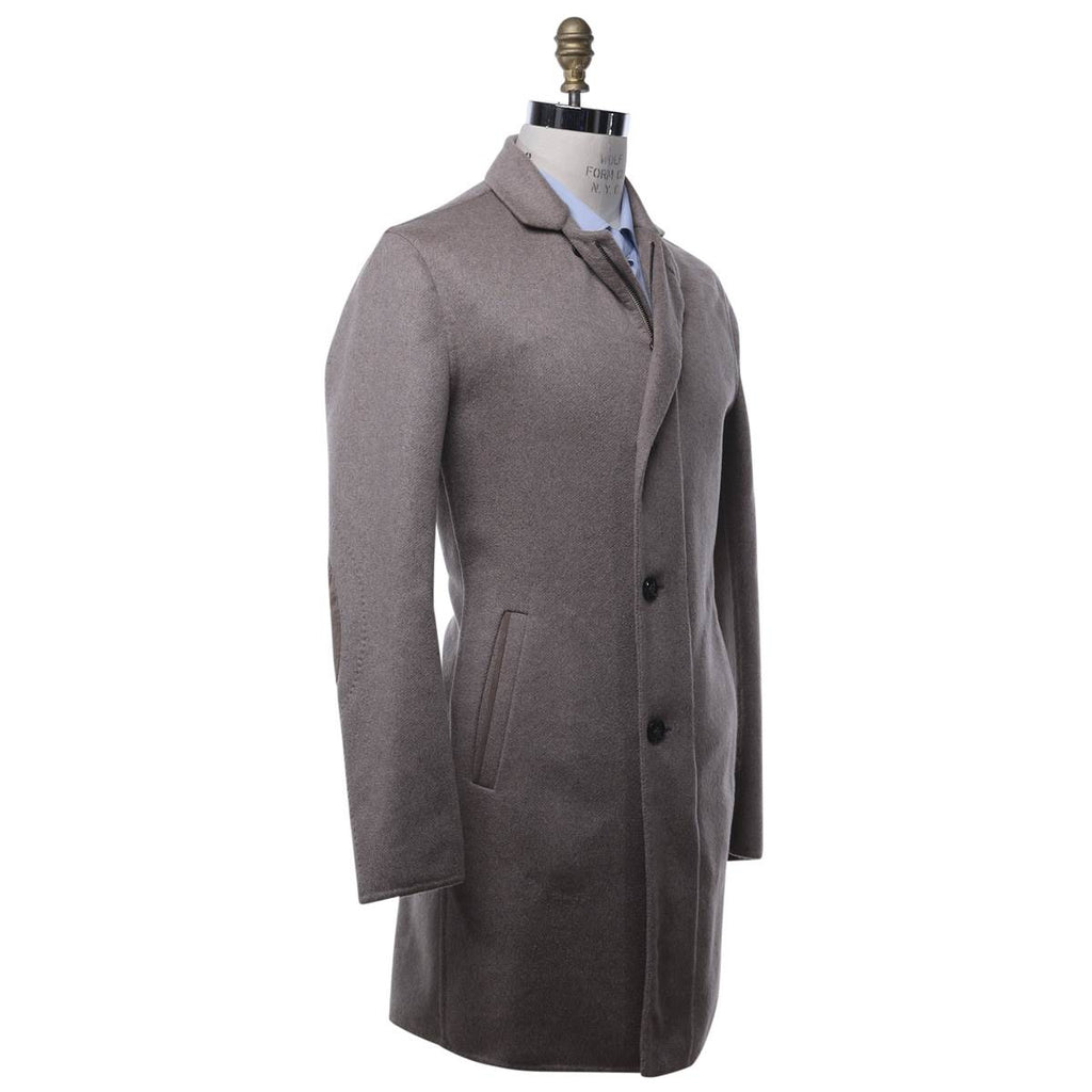 KITON Beige Cashmere Coat