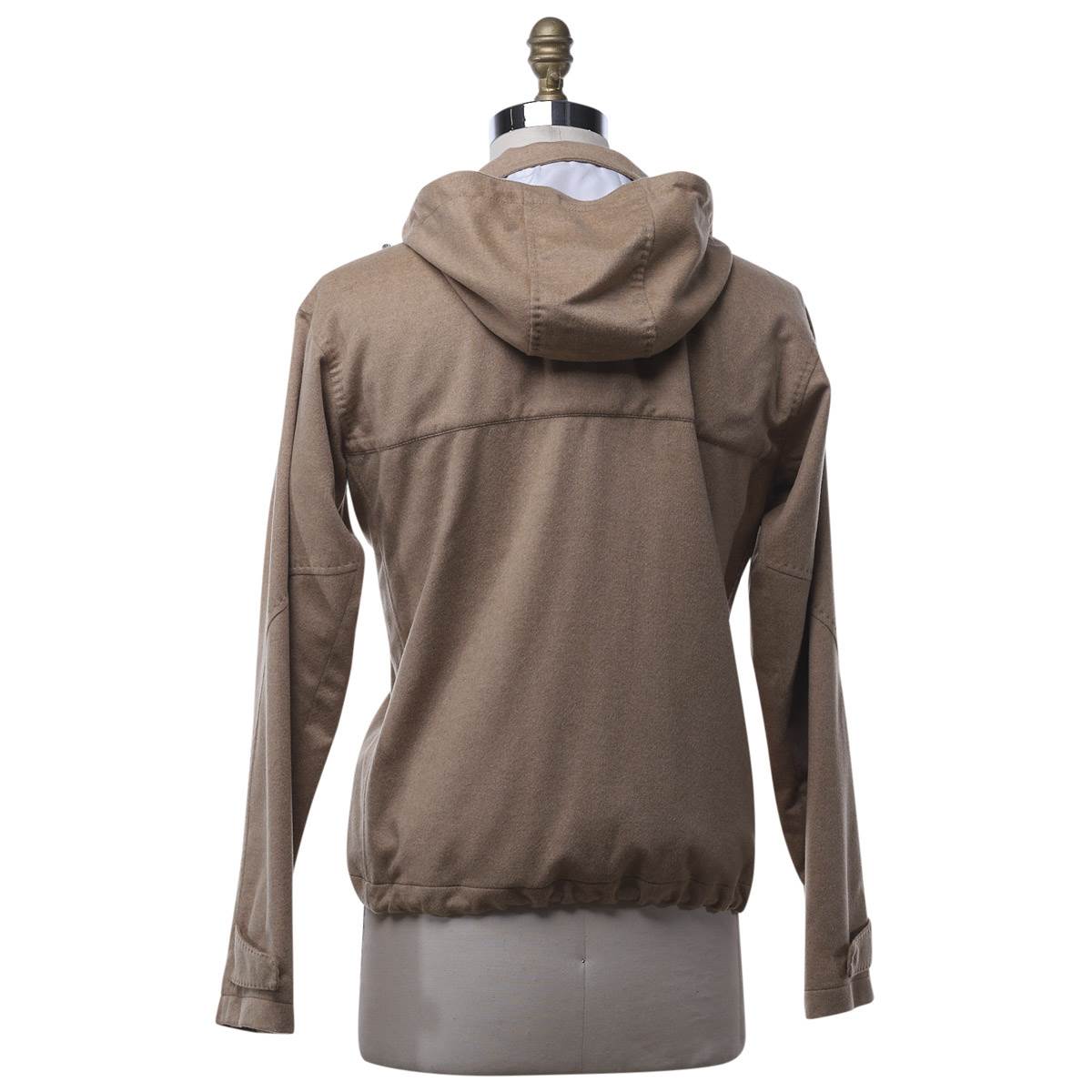 KITON Beige Cashmere Coat