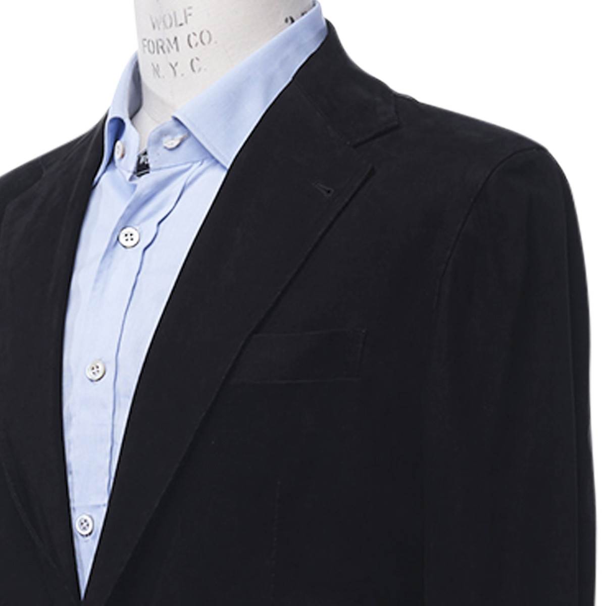 KITON Black Leather Lambskin Coat