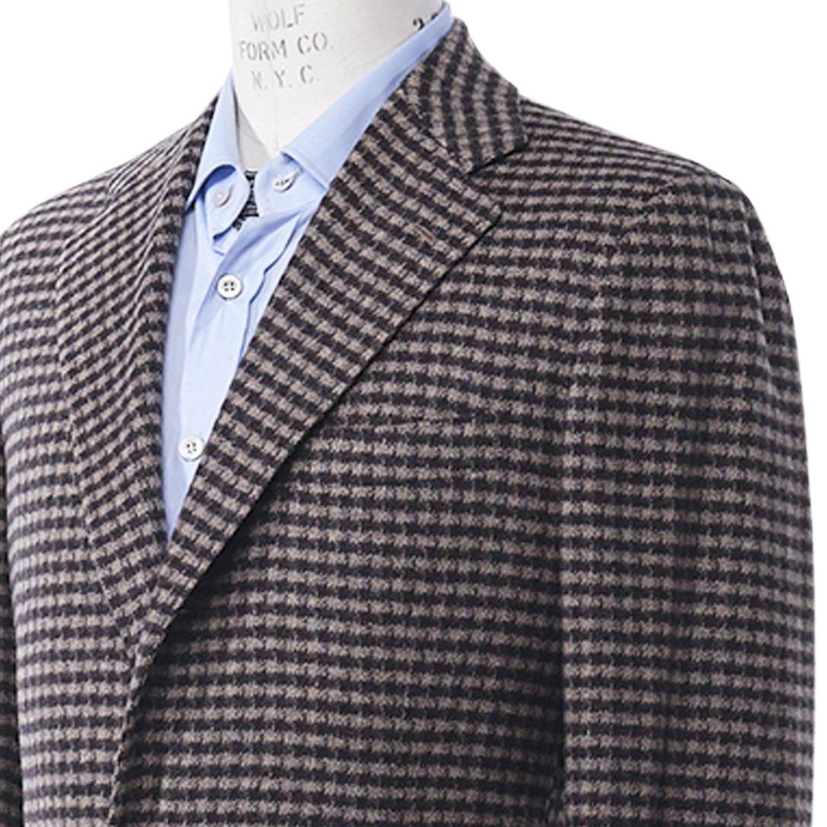 KITON Beige Brown Cashmere Overcoat