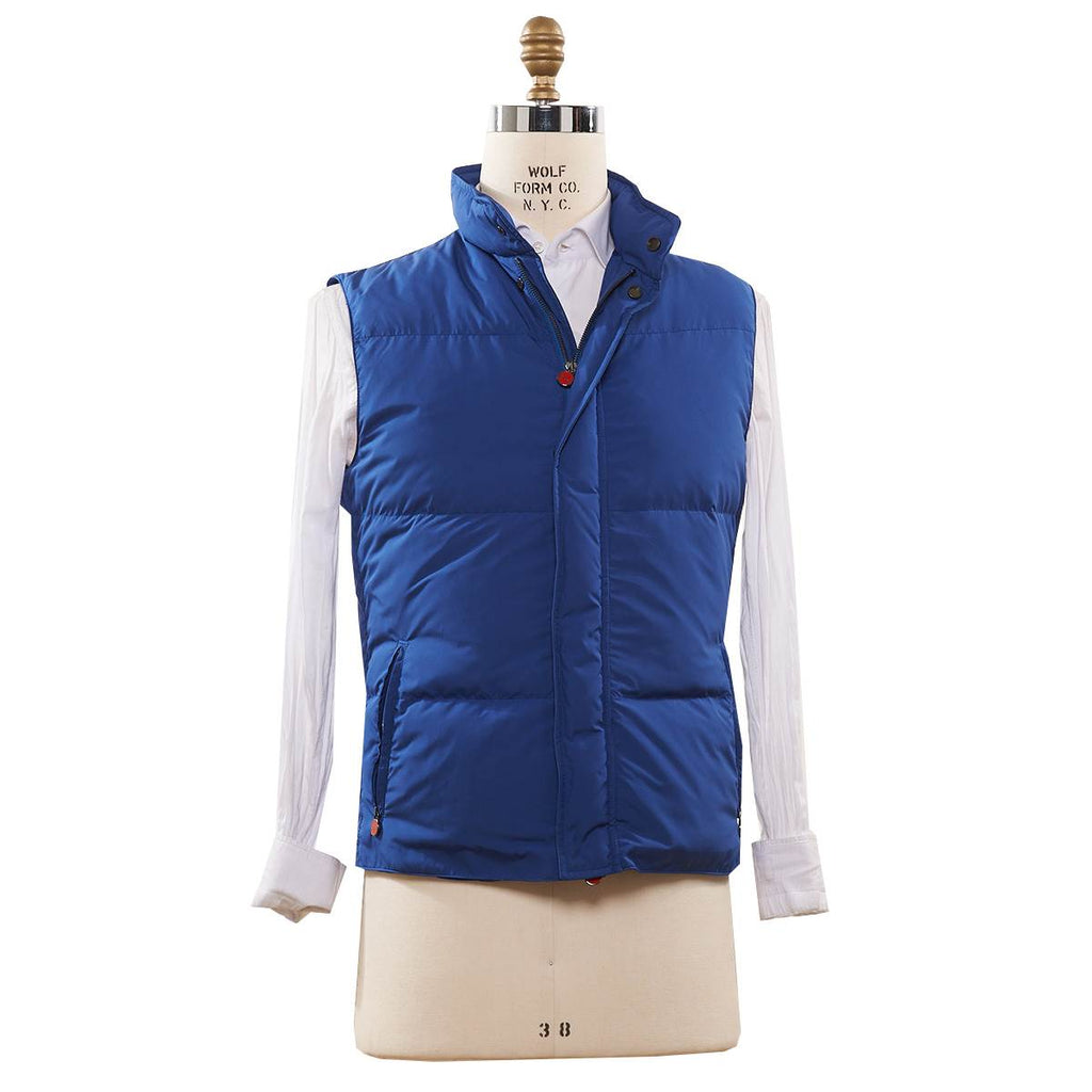 KITON Blue Pl Gilet
