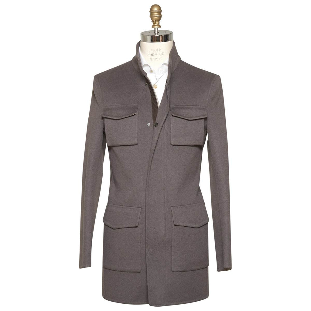 Kiton KITON Brown Cashmere Coat Brown 000