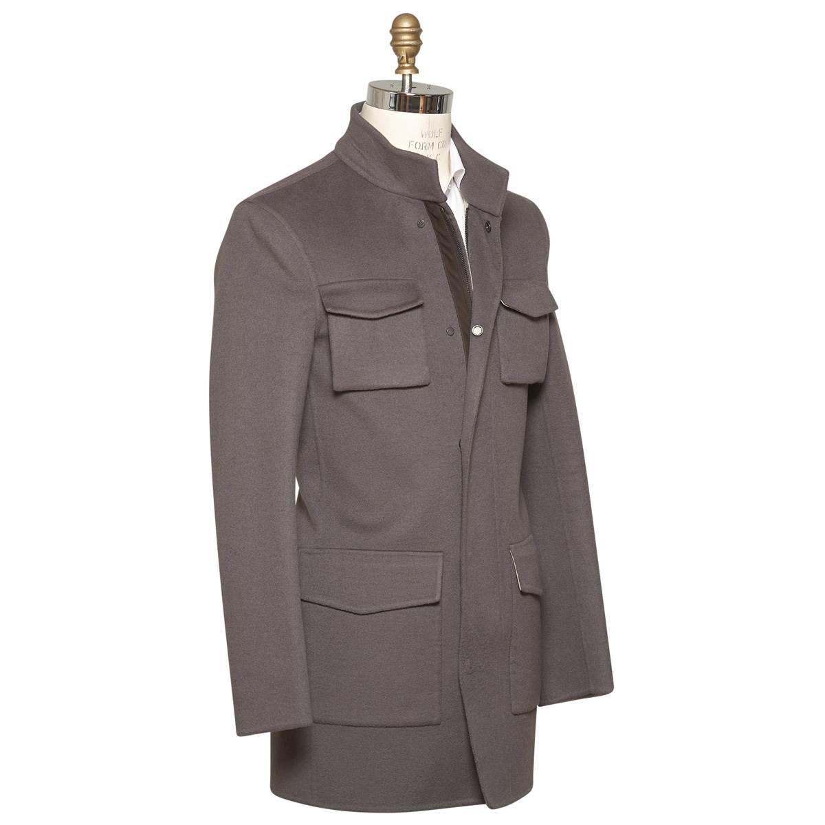 Kiton KITON Brown Cashmere Coat Brown 001