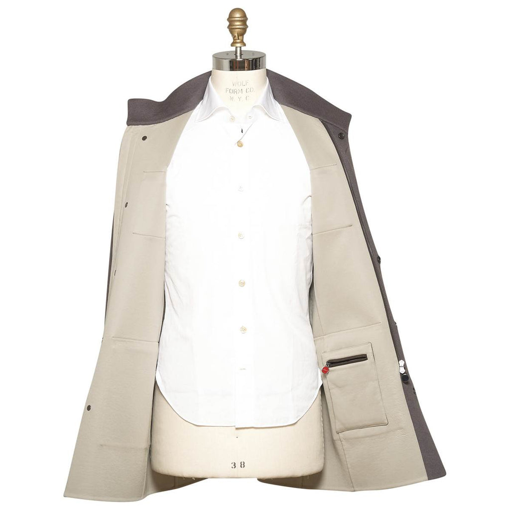 KITON Brown Cashmere Coat