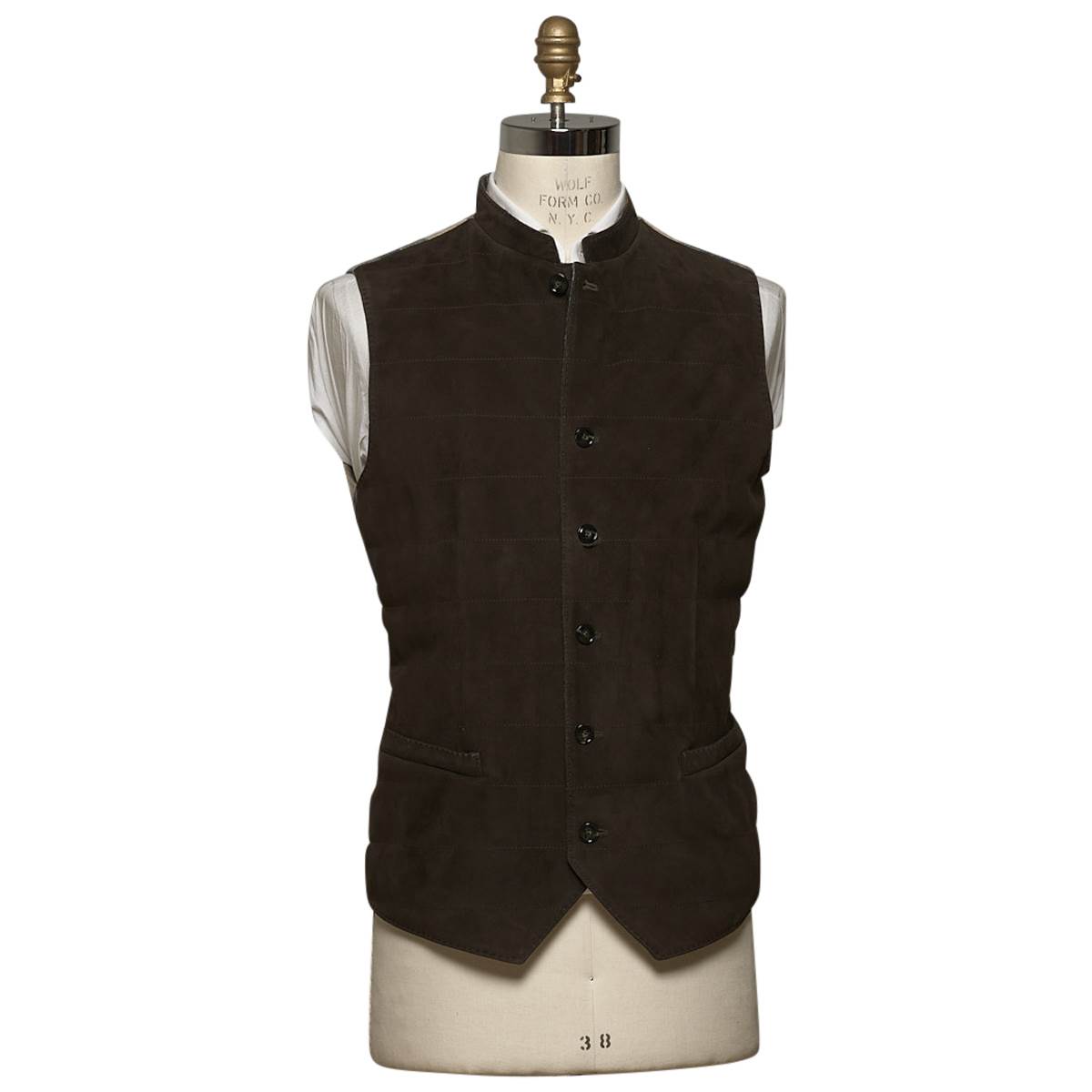 Kiton KITON Multicolor Leather Raindeer Gilet Multicolor 000