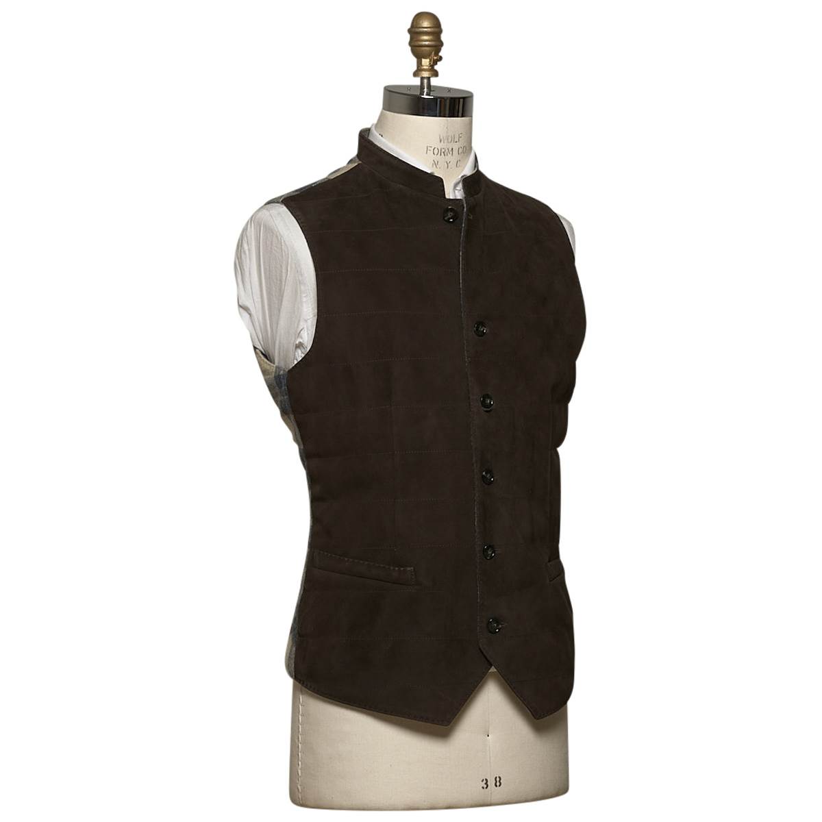 Kiton KITON Multicolor Leather Raindeer Gilet Multicolor 001
