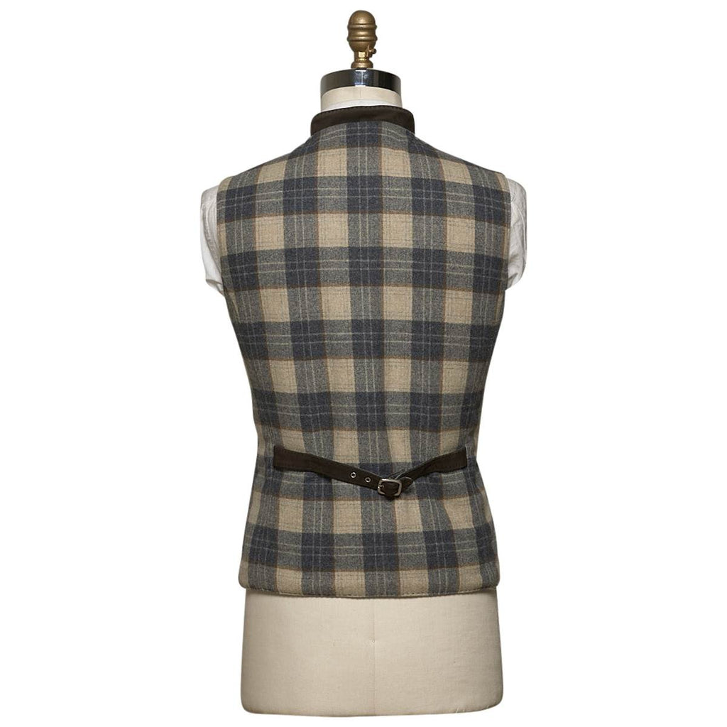 KITON Multicolor Leather Raindeer Gilet