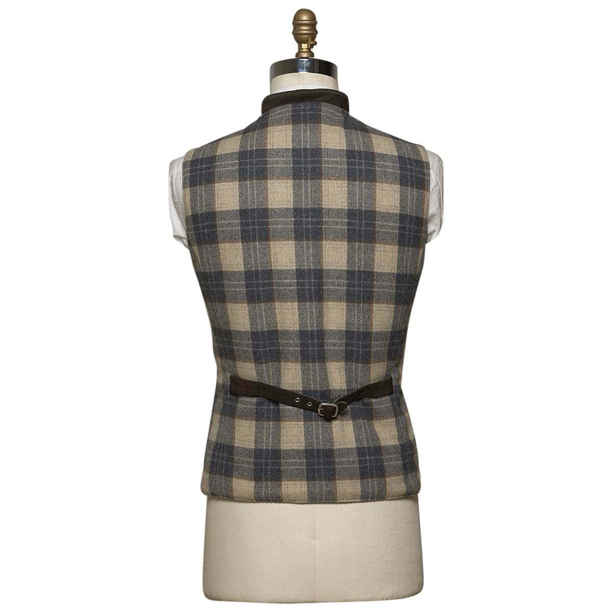KITON Multicolor Leather Raindeer Gilet
