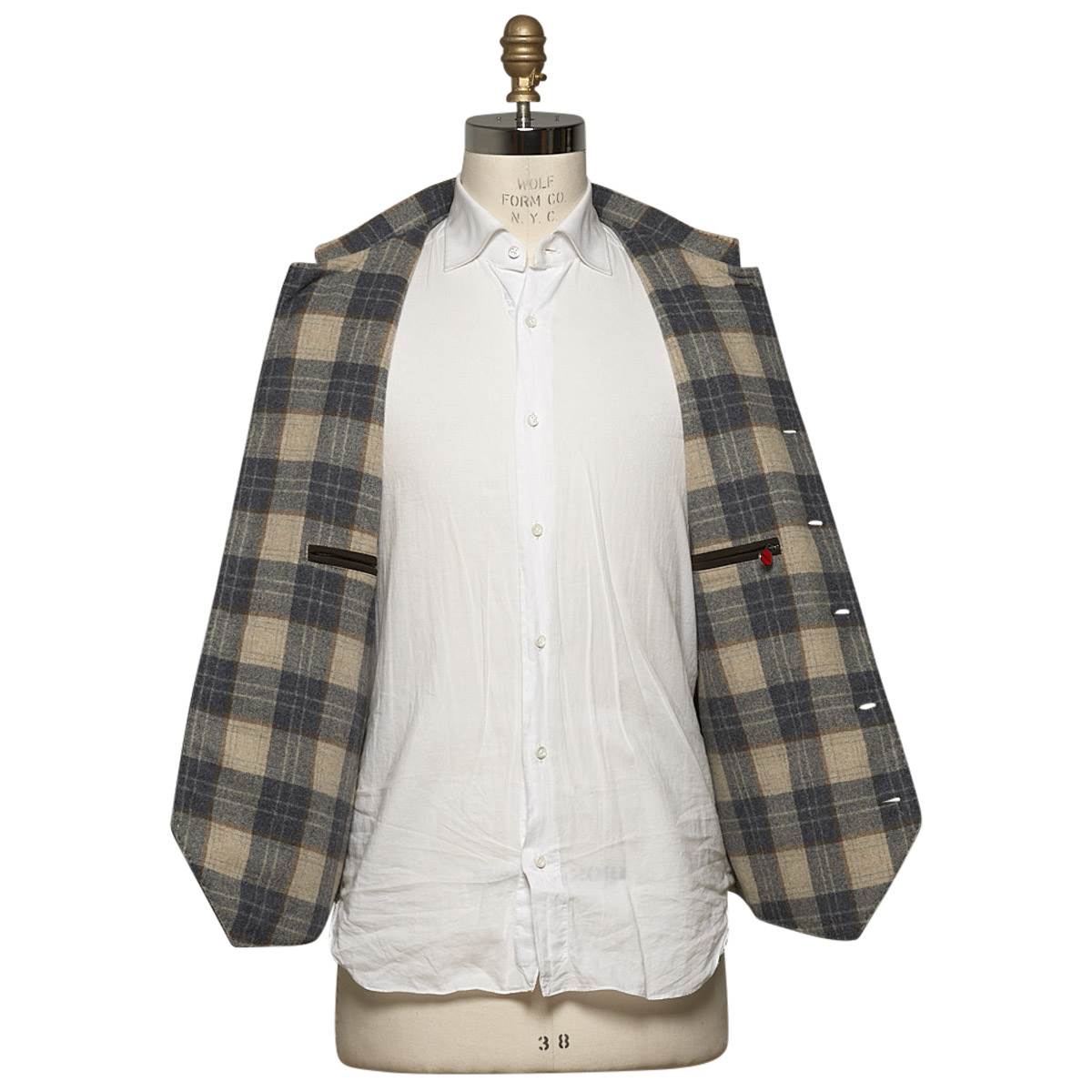 KITON Multicolor Leather Raindeer Gilet