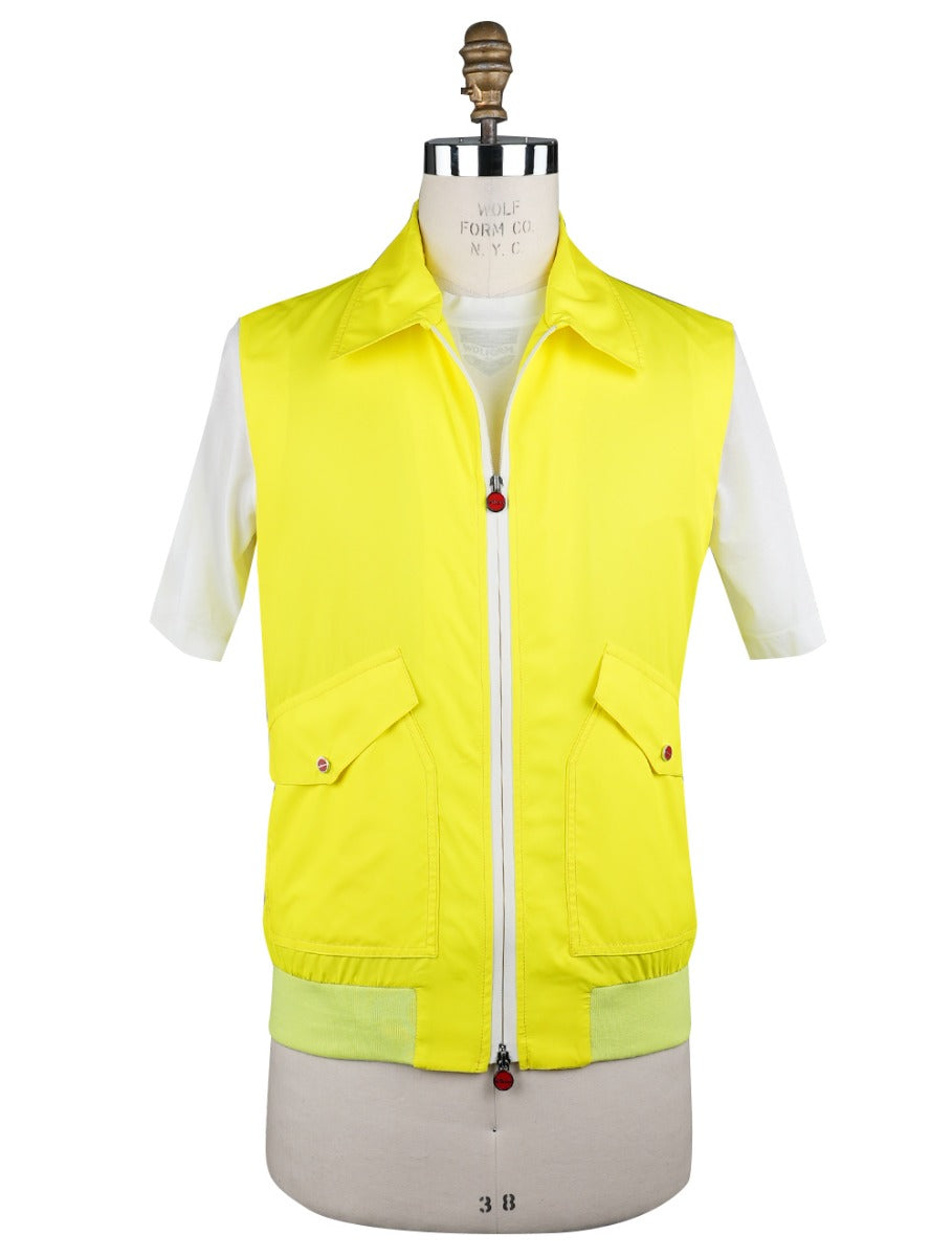 KITON Yellow Pl Gilet