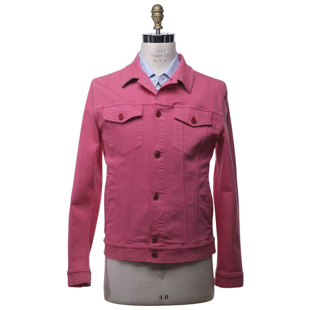 KITON Pink Cotton Ea Coat
