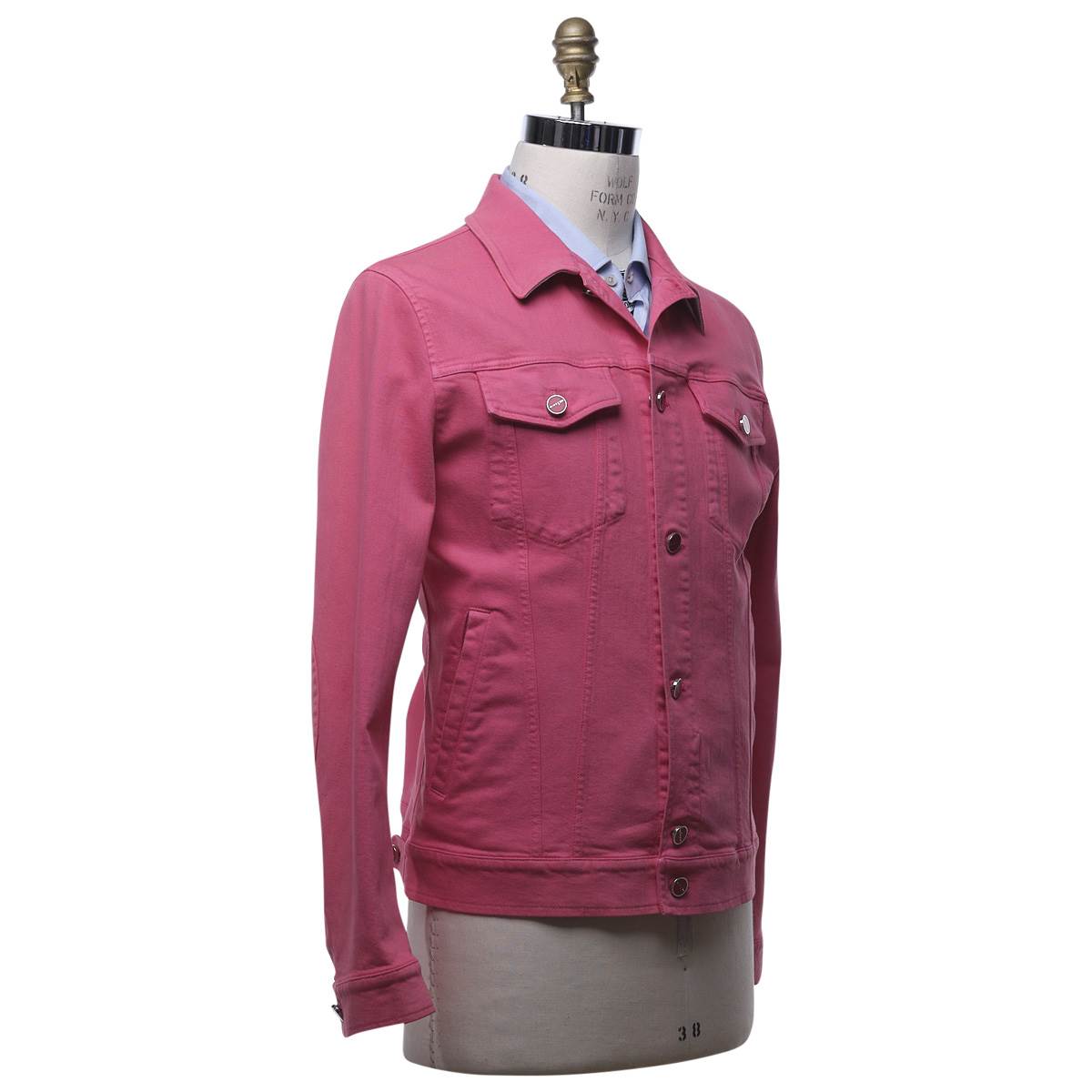 KITON Pink Cotton Ea Coat