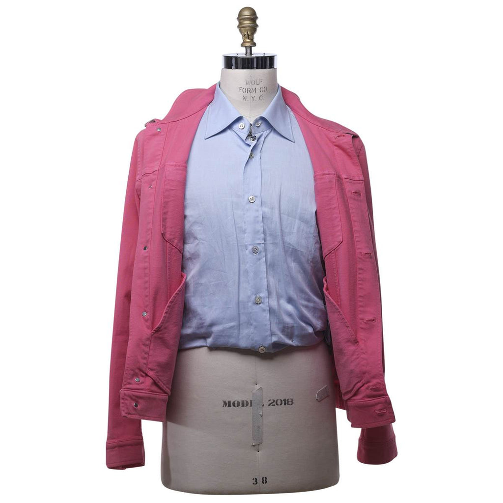 KITON Pink Cotton Ea Coat