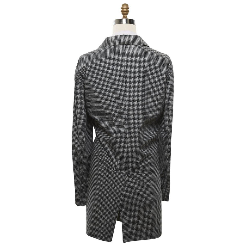 KITON Gray Cotton Coat