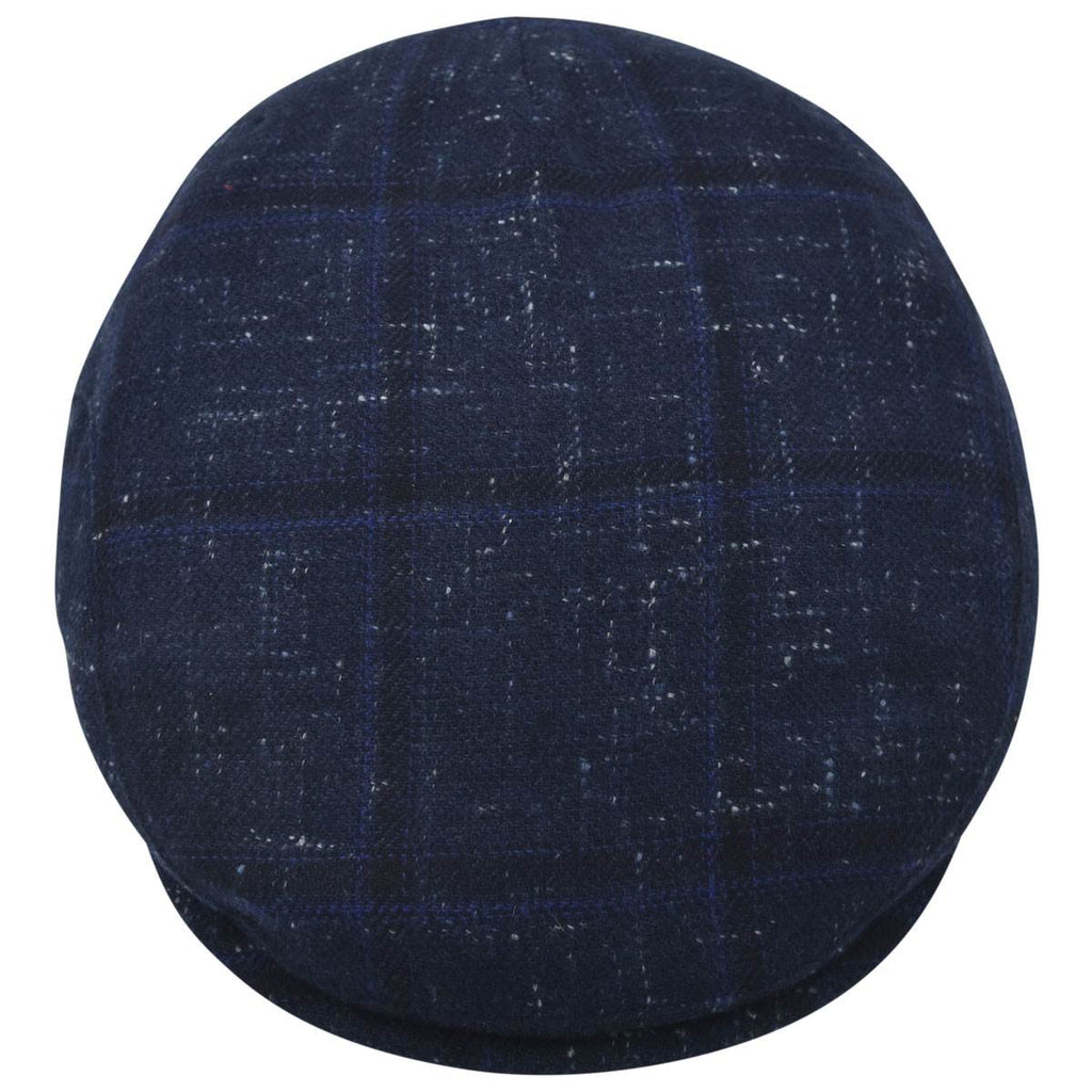 Kiton Blue Cashmere Flat Cap
