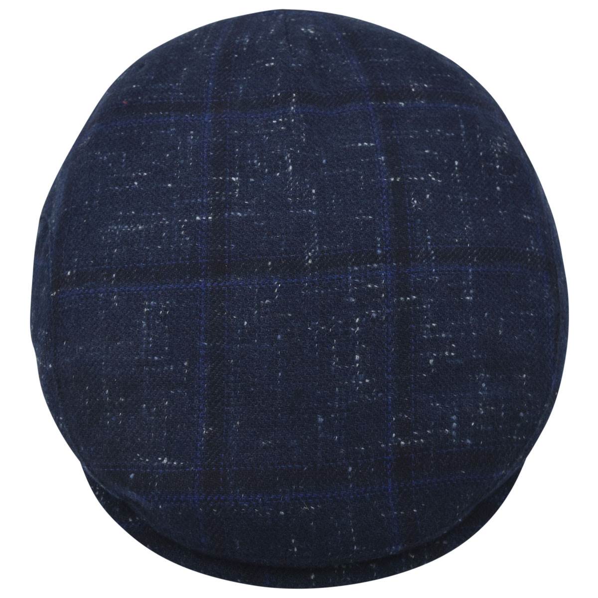 Kiton Blue Cashmere Flat Cap