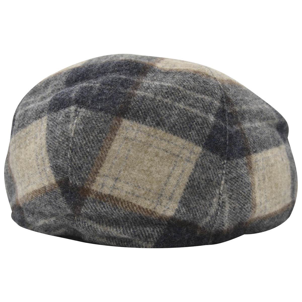 Kiton Kiton Multicolor Virgin Wool Cashmere Flat Cap Multicolor 001