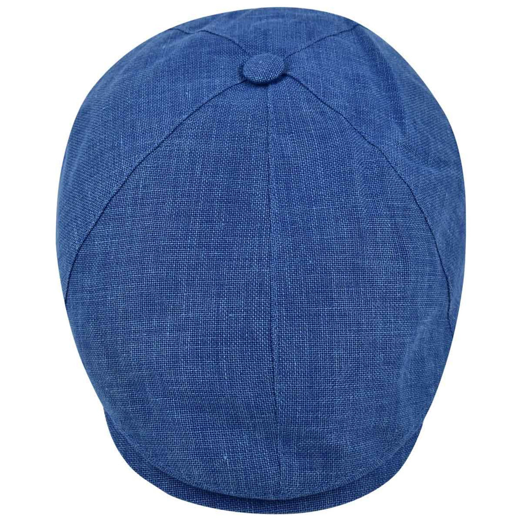 Kiton KITON Blue Cashmere Linen Silk Flat Cap Blue 001