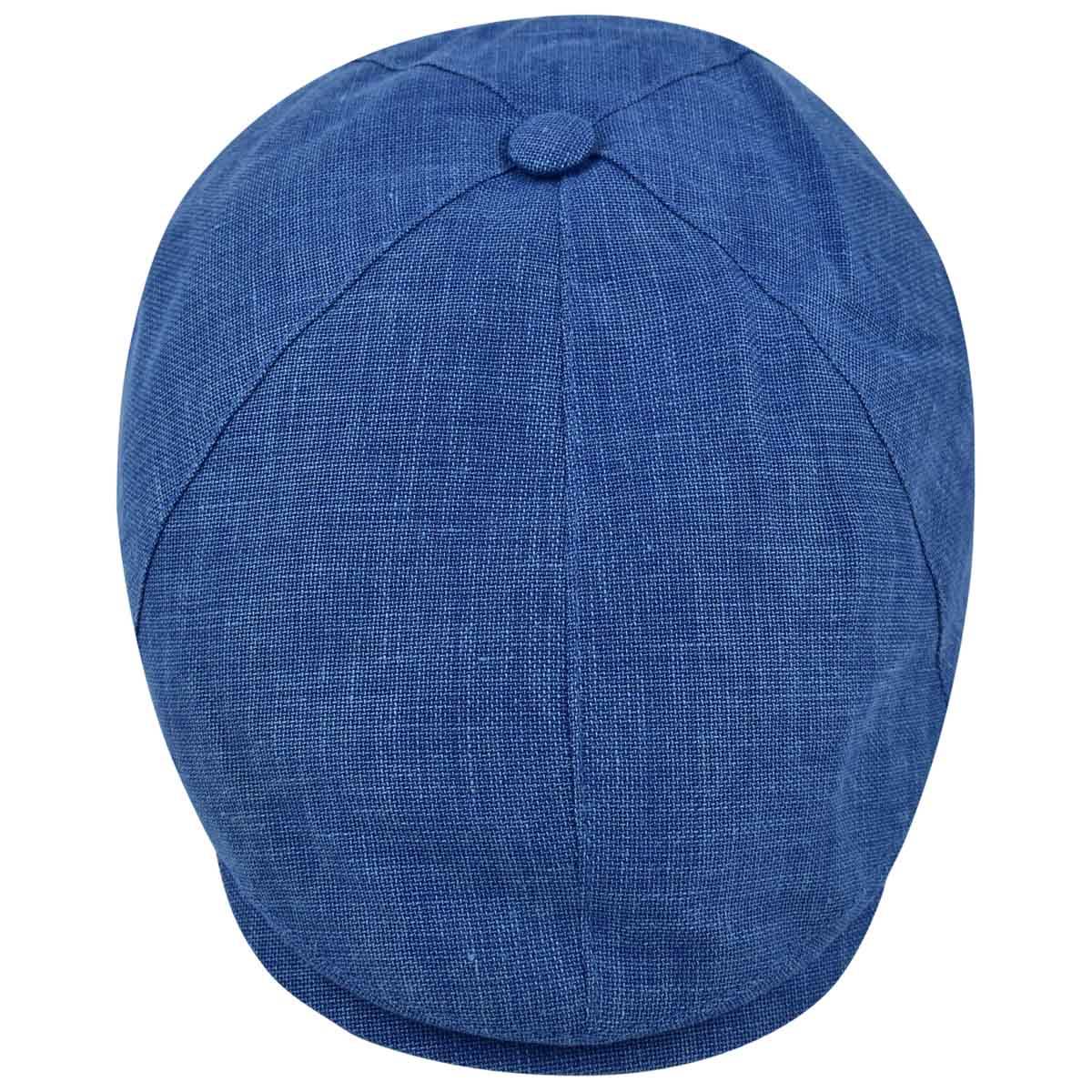 Kiton KITON Blue Cashmere Linen Silk Flat Cap Blue 001