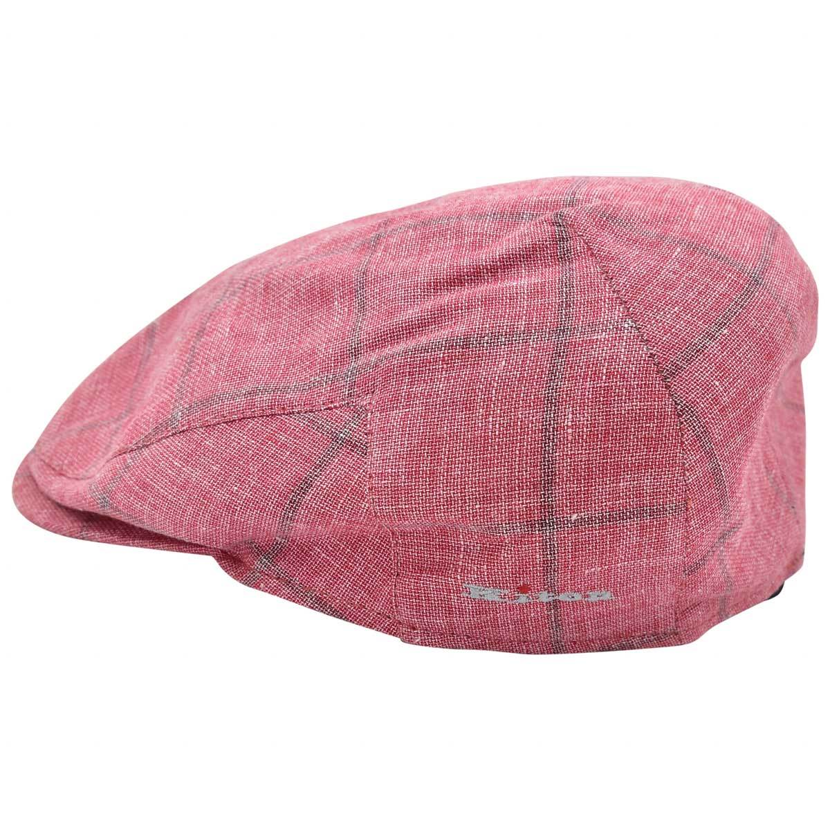 KITON Multicolor Cashmere Linen Silk Flat Cap