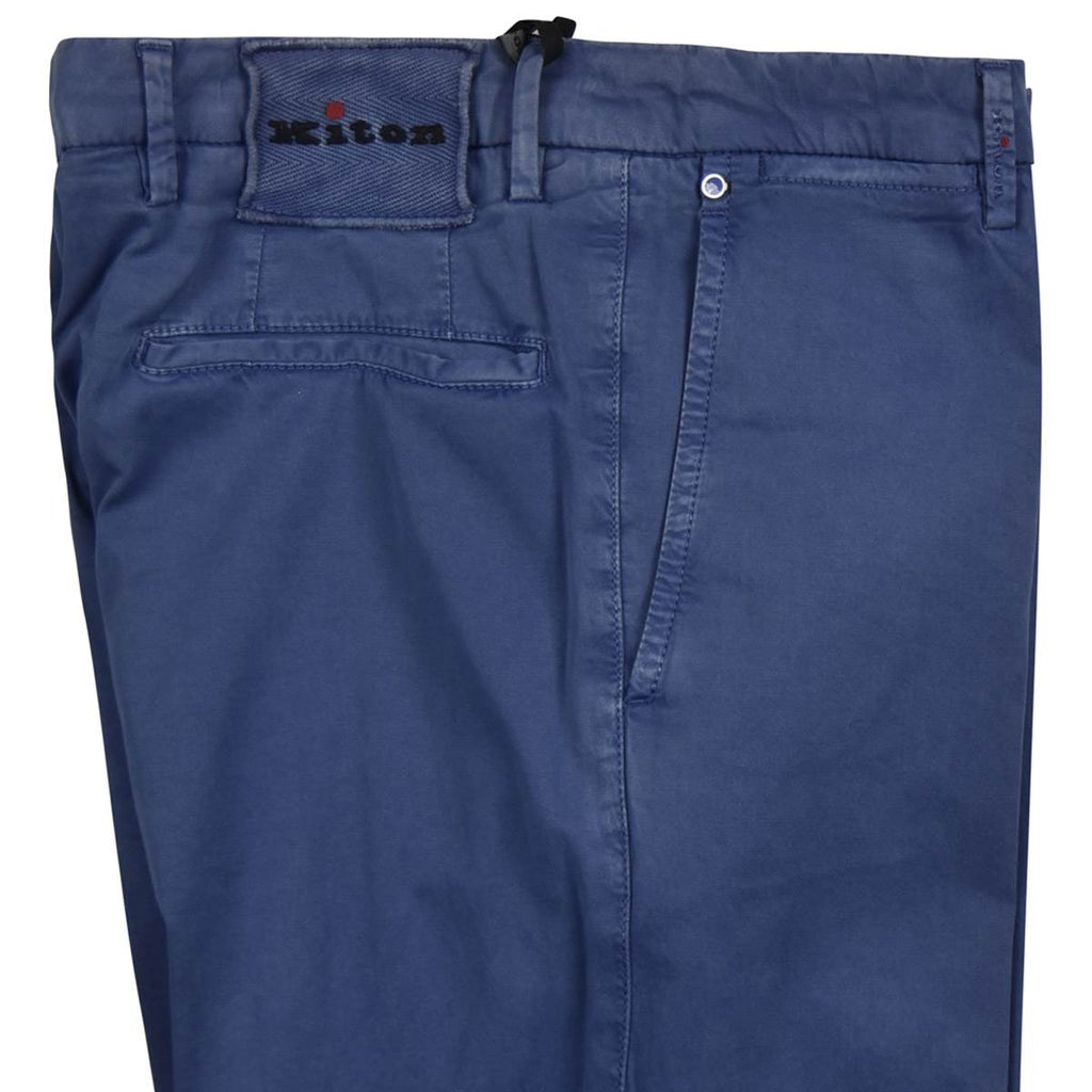 KITON Blue Cotton Ea Jeans
