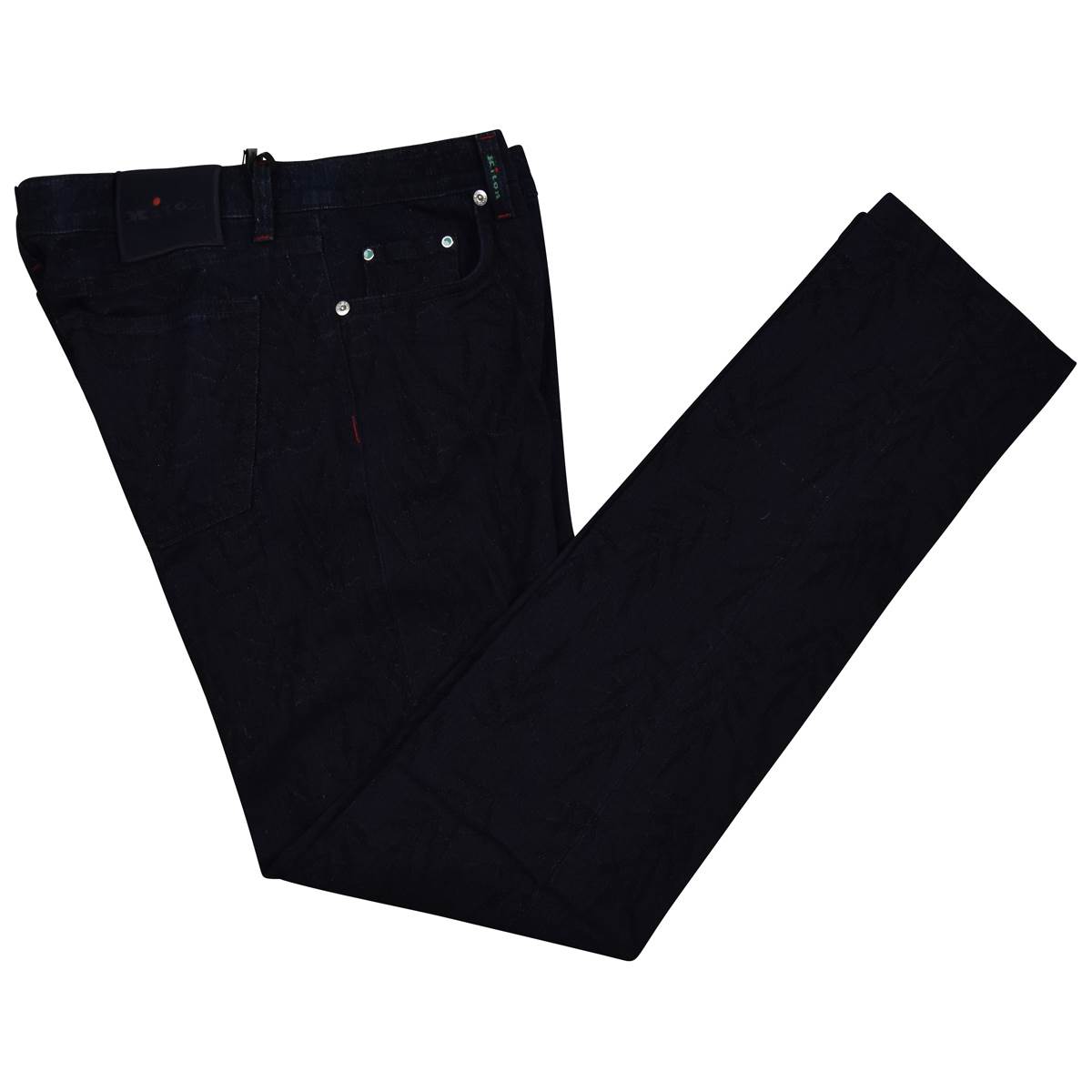 KITON Blue Cotton Ea Jeans