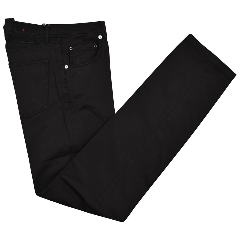 Kiton KITON Black Cotton Ea Jeans Black 000