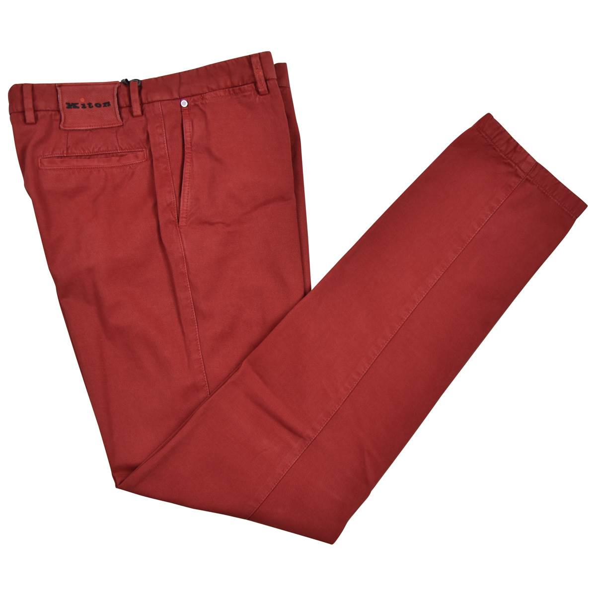 Kiton KITON Red Cotton Cashmere Jeans Red 000