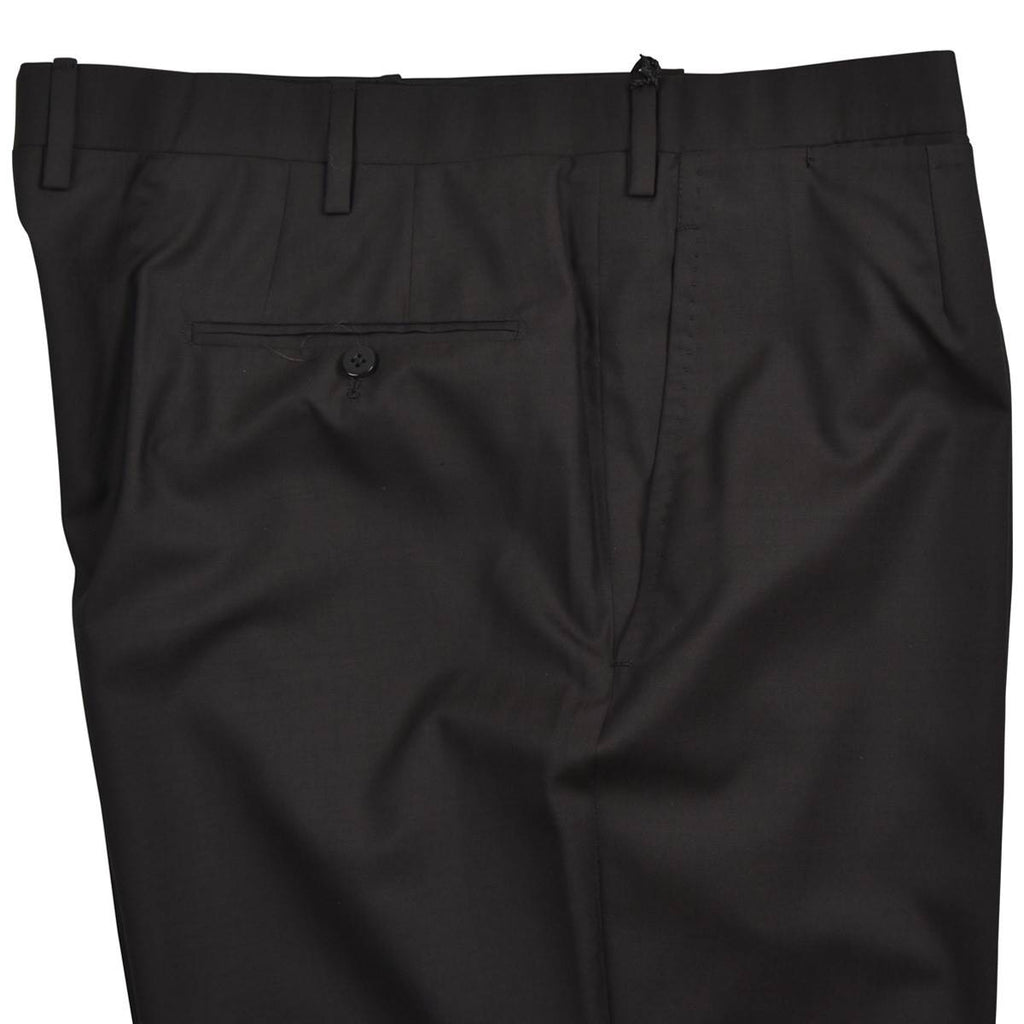 KITON Dark Blue Wool Dress Pants